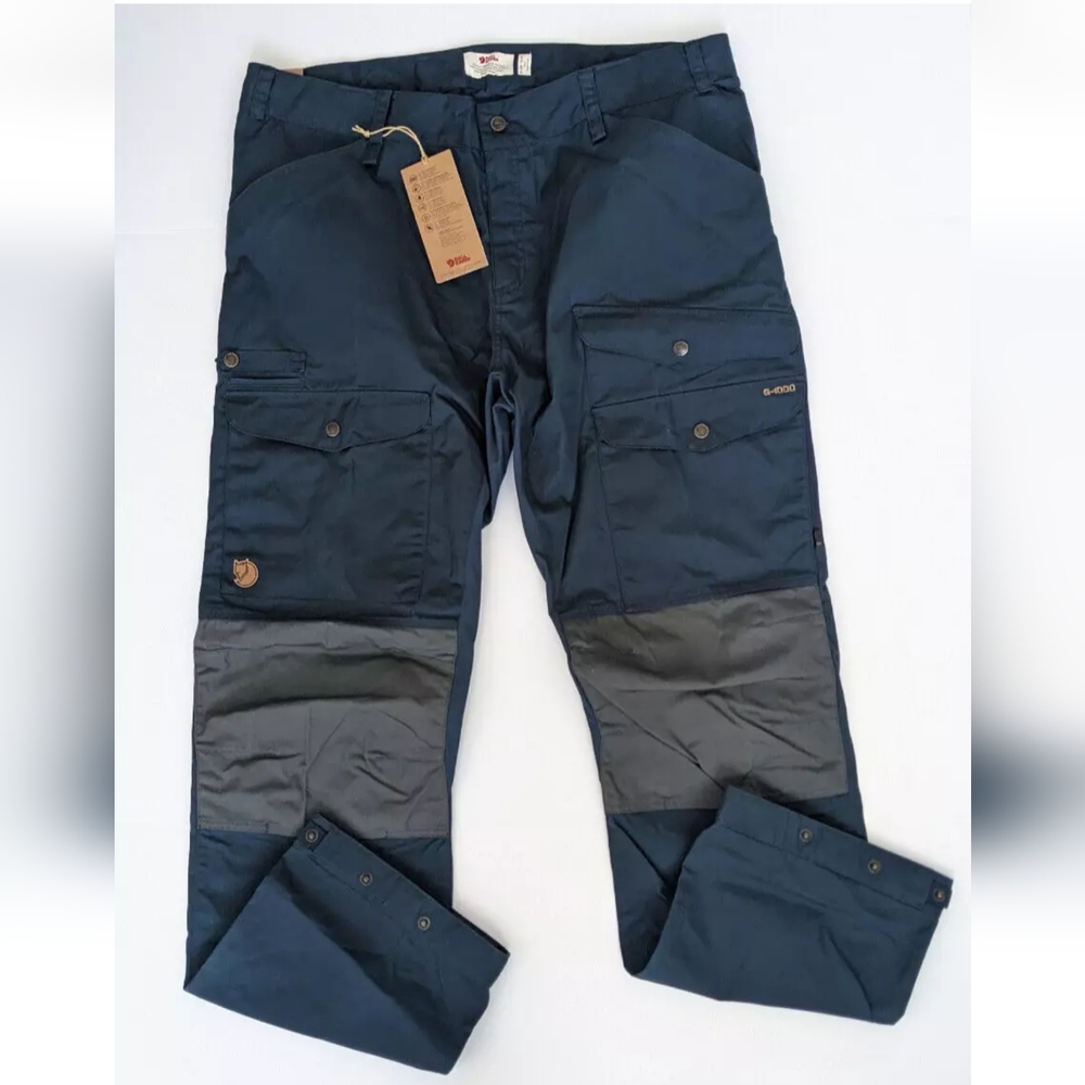 Fjallraven Vidda Pro Ventilated Trousers, Mountain Blue, Men's 40 (EU 58)